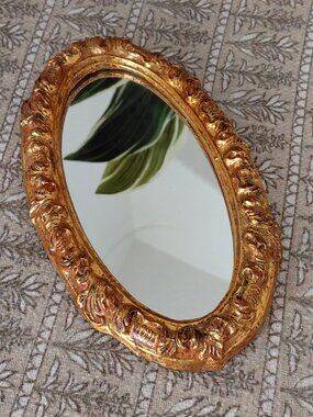 Vintage Florentine Gilt Wood Mirror